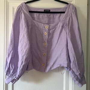 J.Crew Linen Top